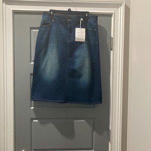 Est1946 Denim Women 12 Blue Jean Skirt